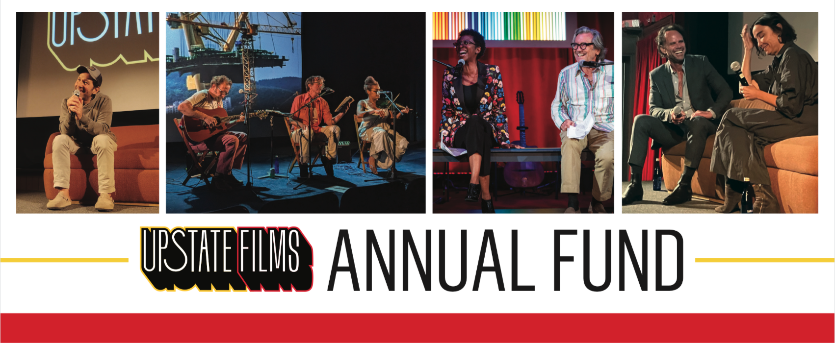 A better world through cinema! Support Upstate Films image