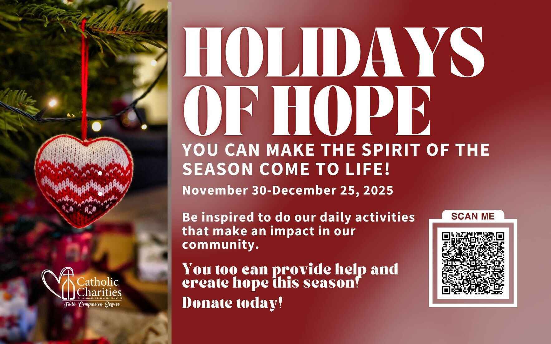 You can make the spirit of the season come to life! image