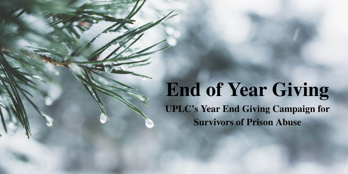 Thank you for caring about people in prison. image