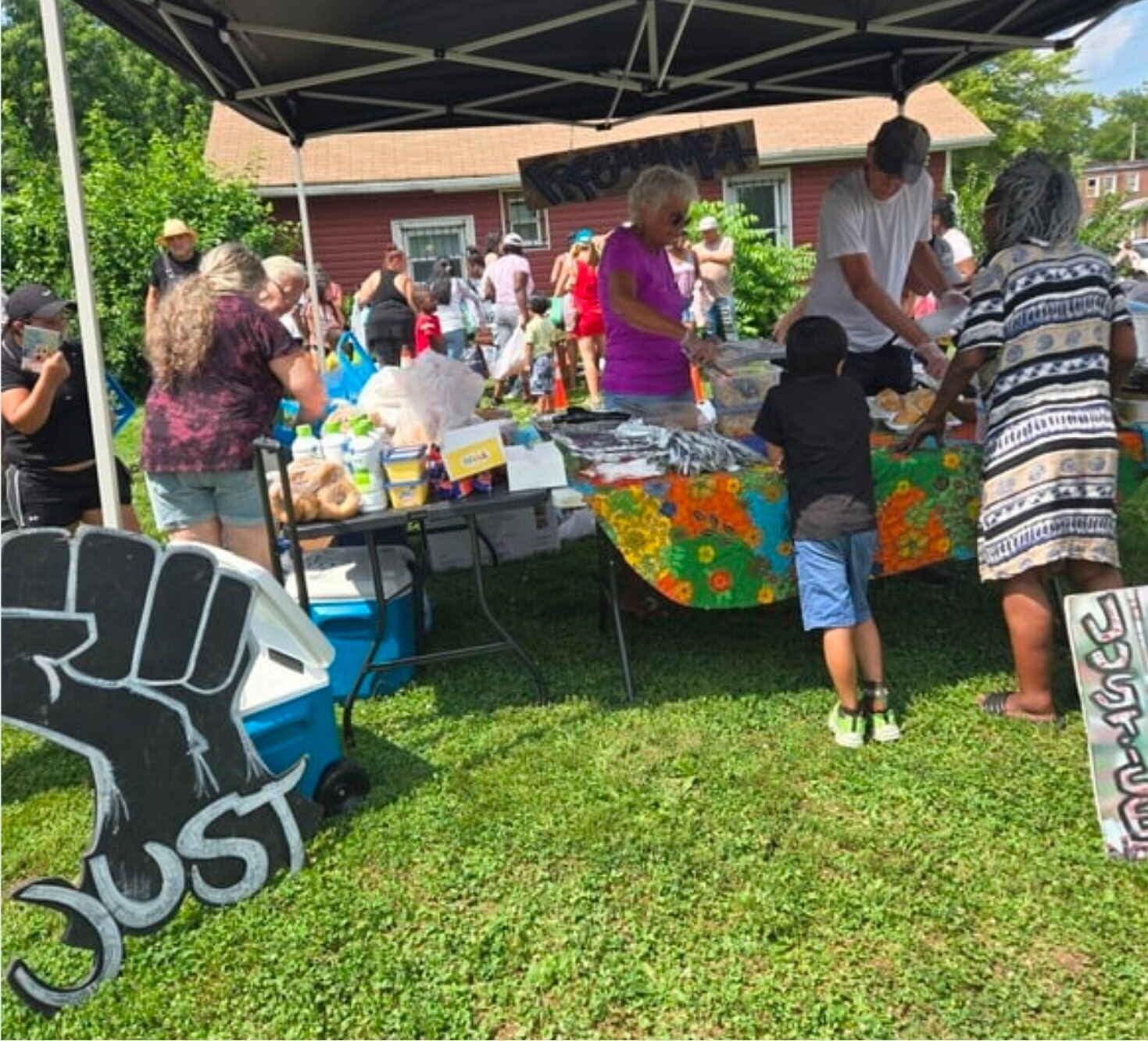 Support mutual aid in action. Give, share, or volunteer today! image