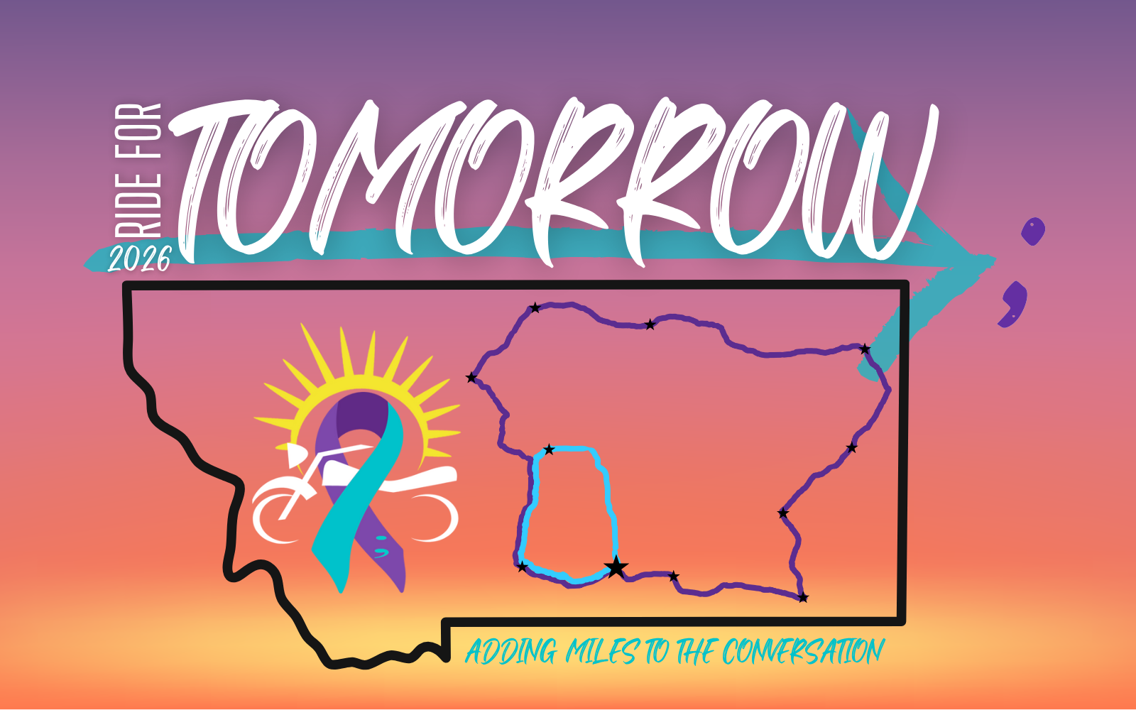 Help Add Miles to the Conversation of Suicide Prevention image