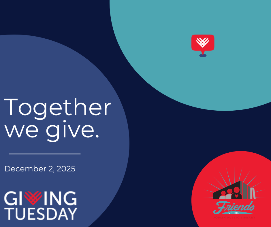 Giving Tuesday: Support Friends of the Joplin Public Library image