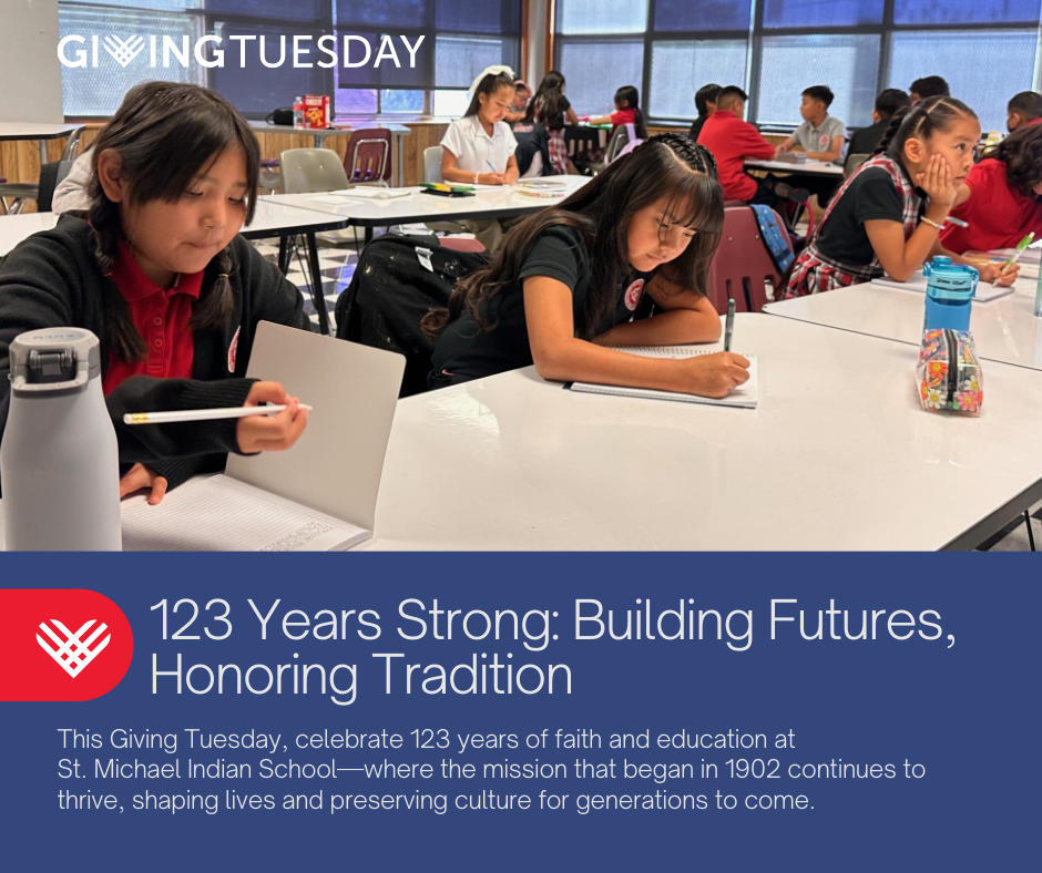 Giving Day at St. Michael Indian School image