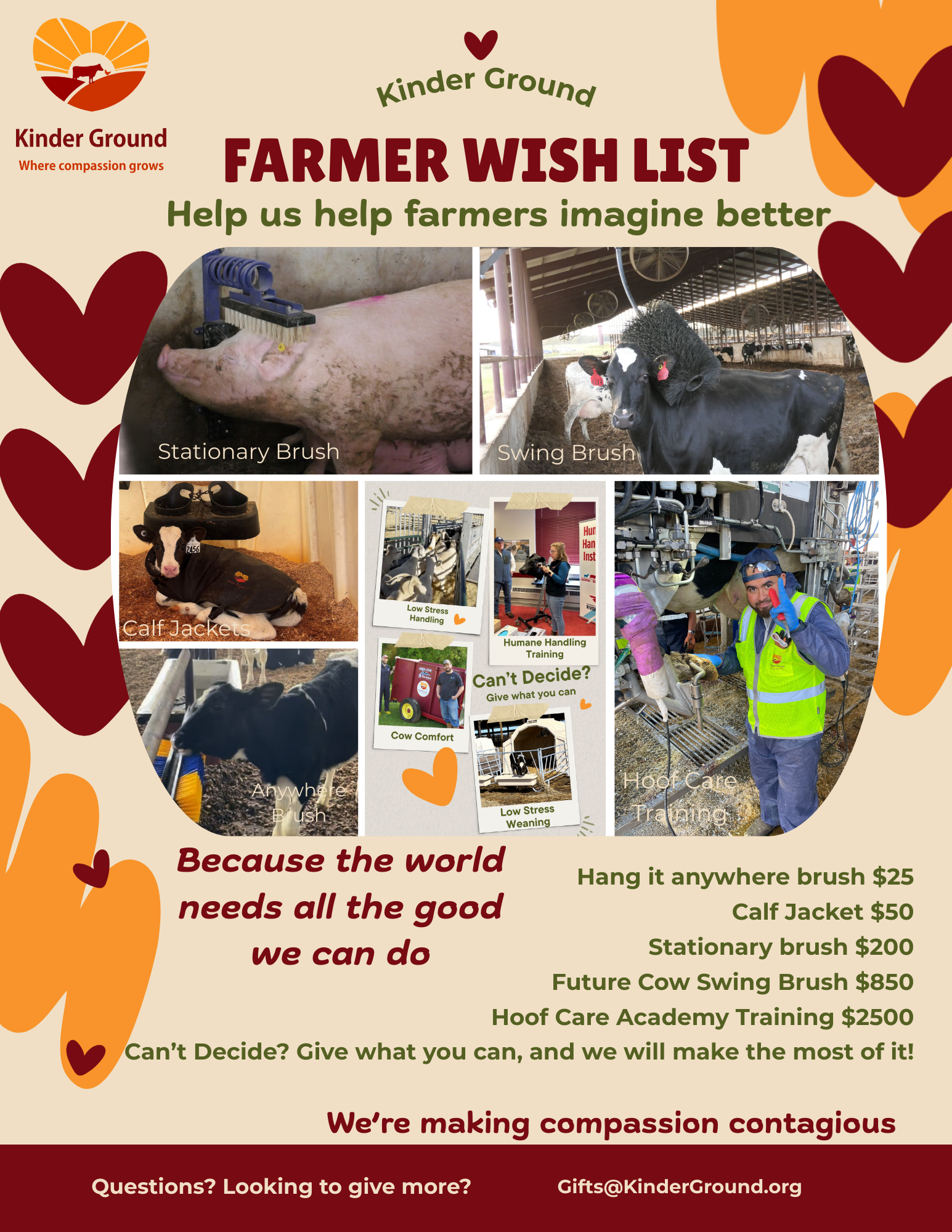 Kinder Ground Farmer Wish List image