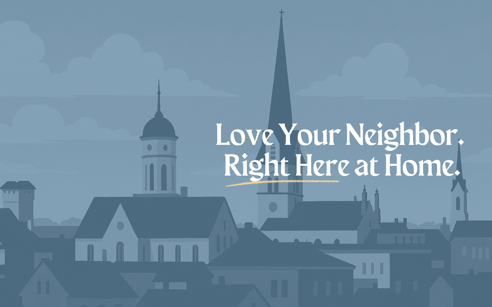 Yes! I want to Love Our Neighbors Right Here at Home! image