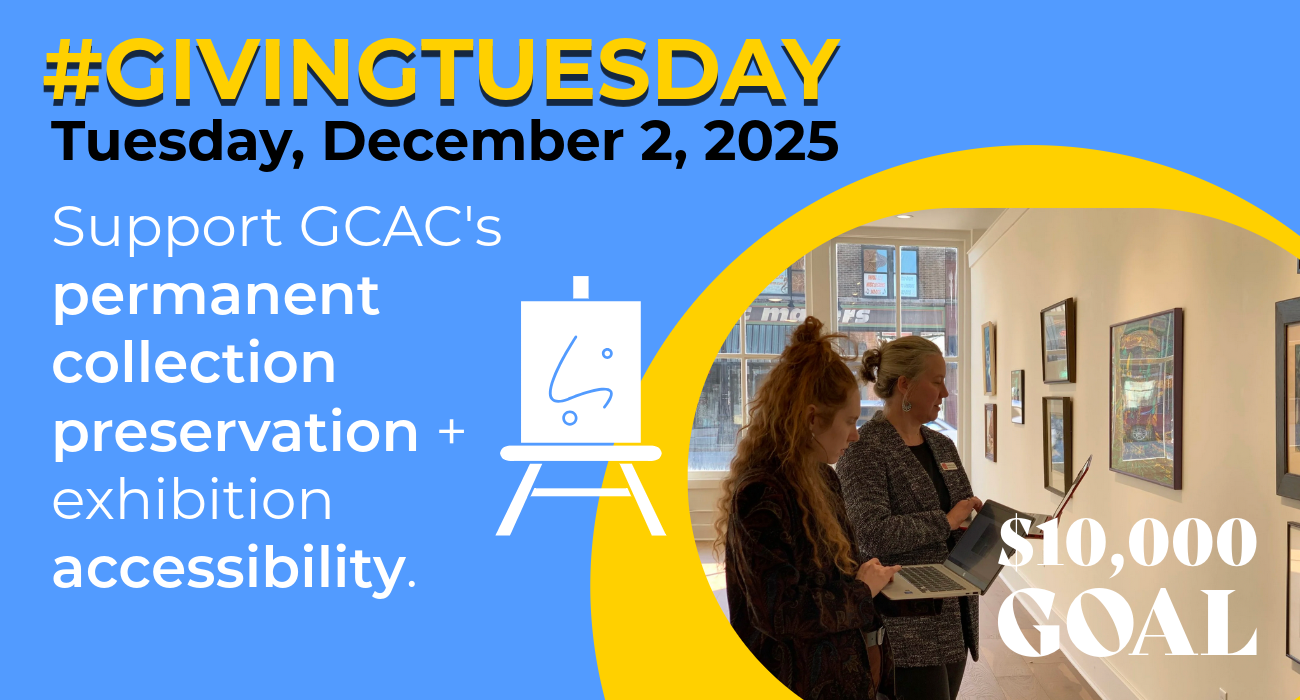 Make a donation to the Galesburg Community Arts Center to support our permanent collection preservation & exhibition accessibility! image