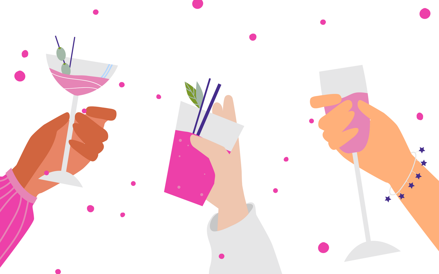 Support Local Businesses and Roberta's Legacy by having a Pink Drink around town image