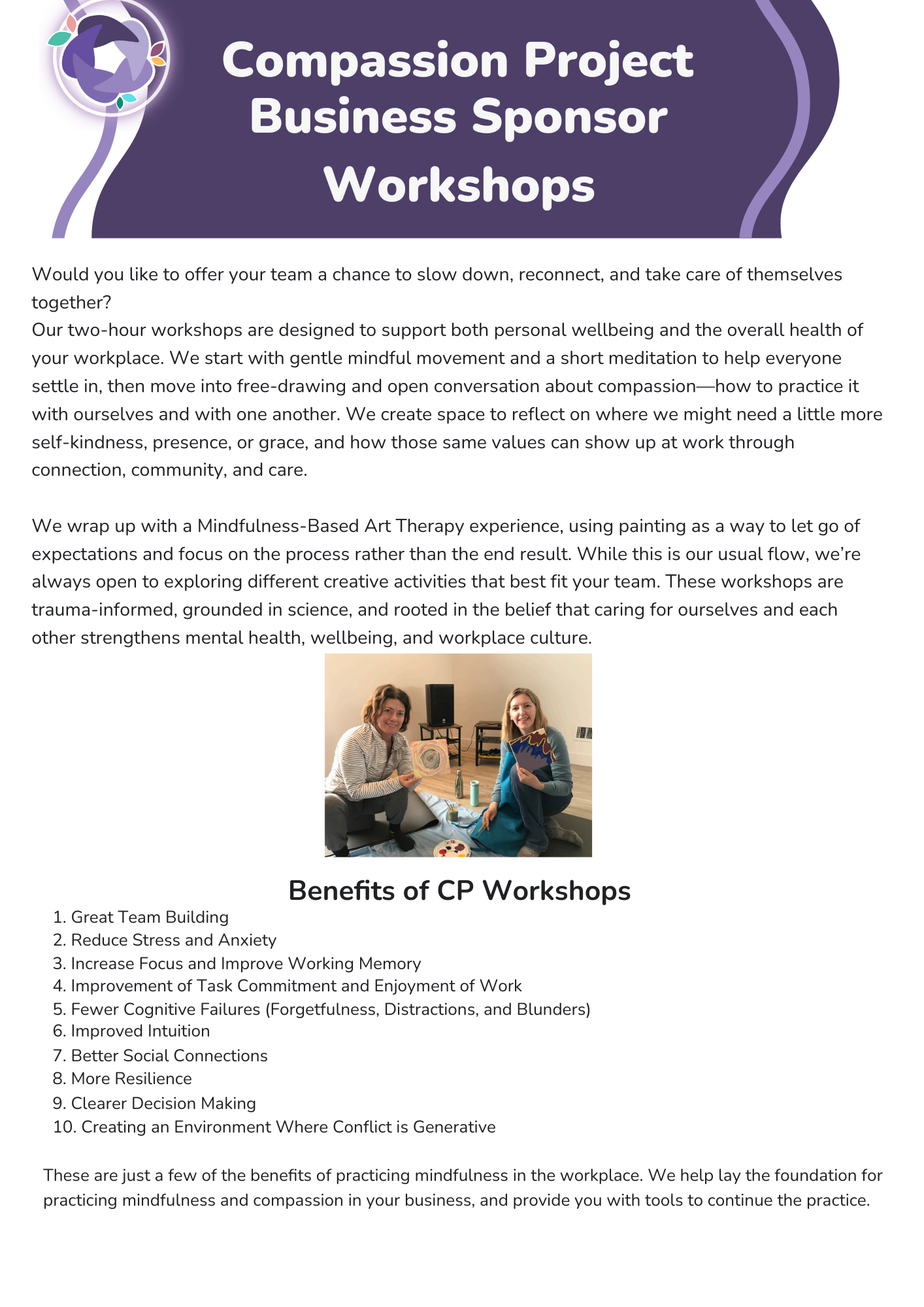 Compassion Project's 2026 Programs! image