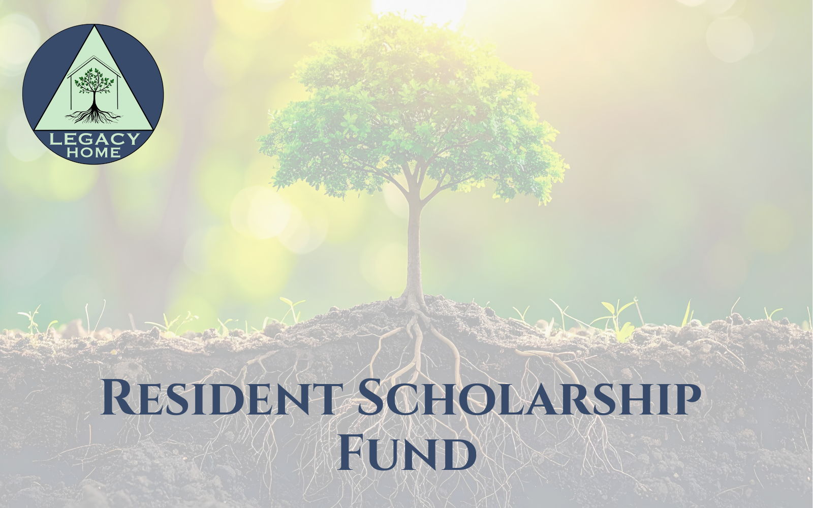 Donate to the Resident Scholarship Fund, and bridge the gap to a new life for a man in recovery. image