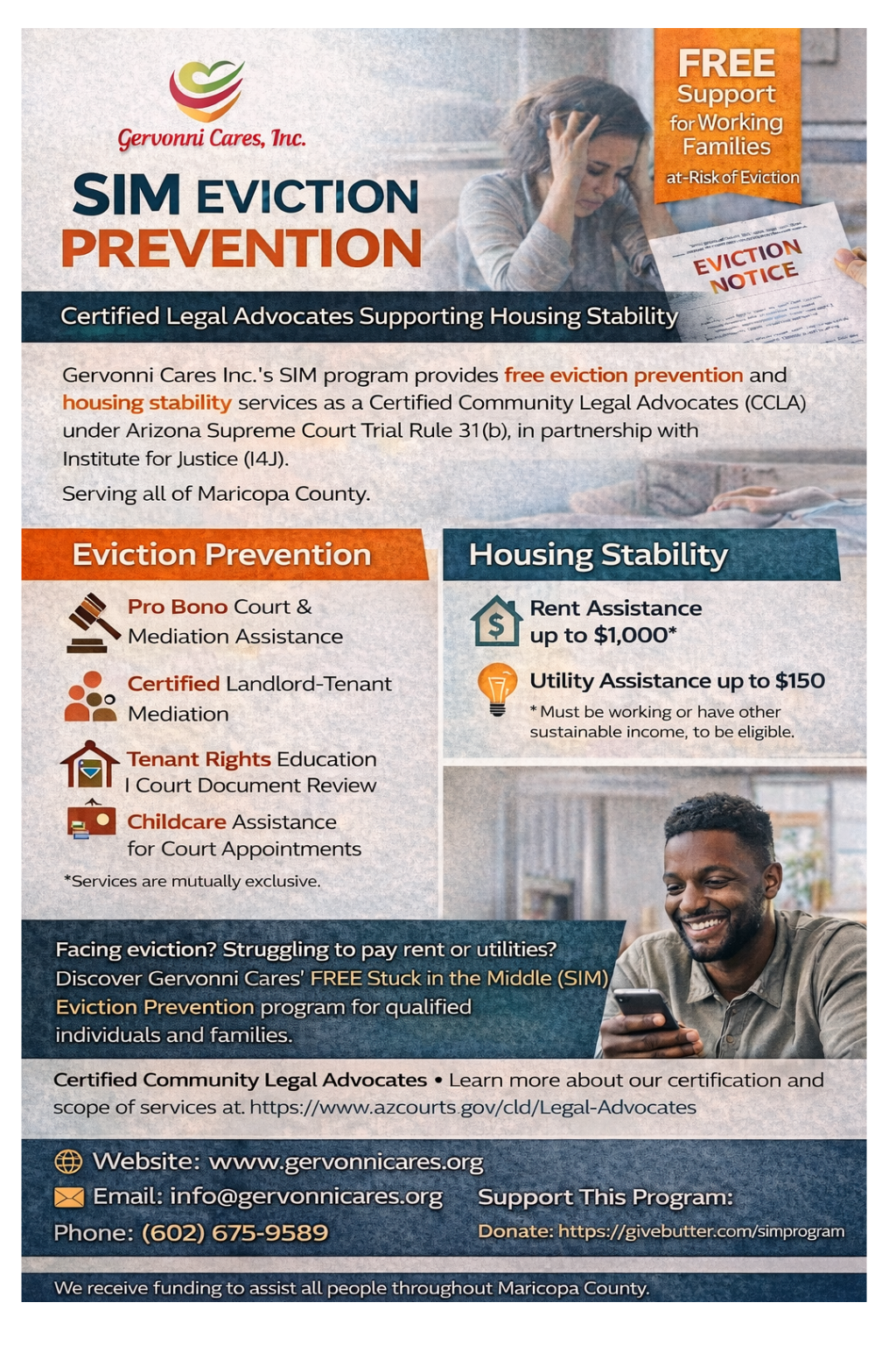 SIM Program | Housing Stability & Eviction Prevention image
