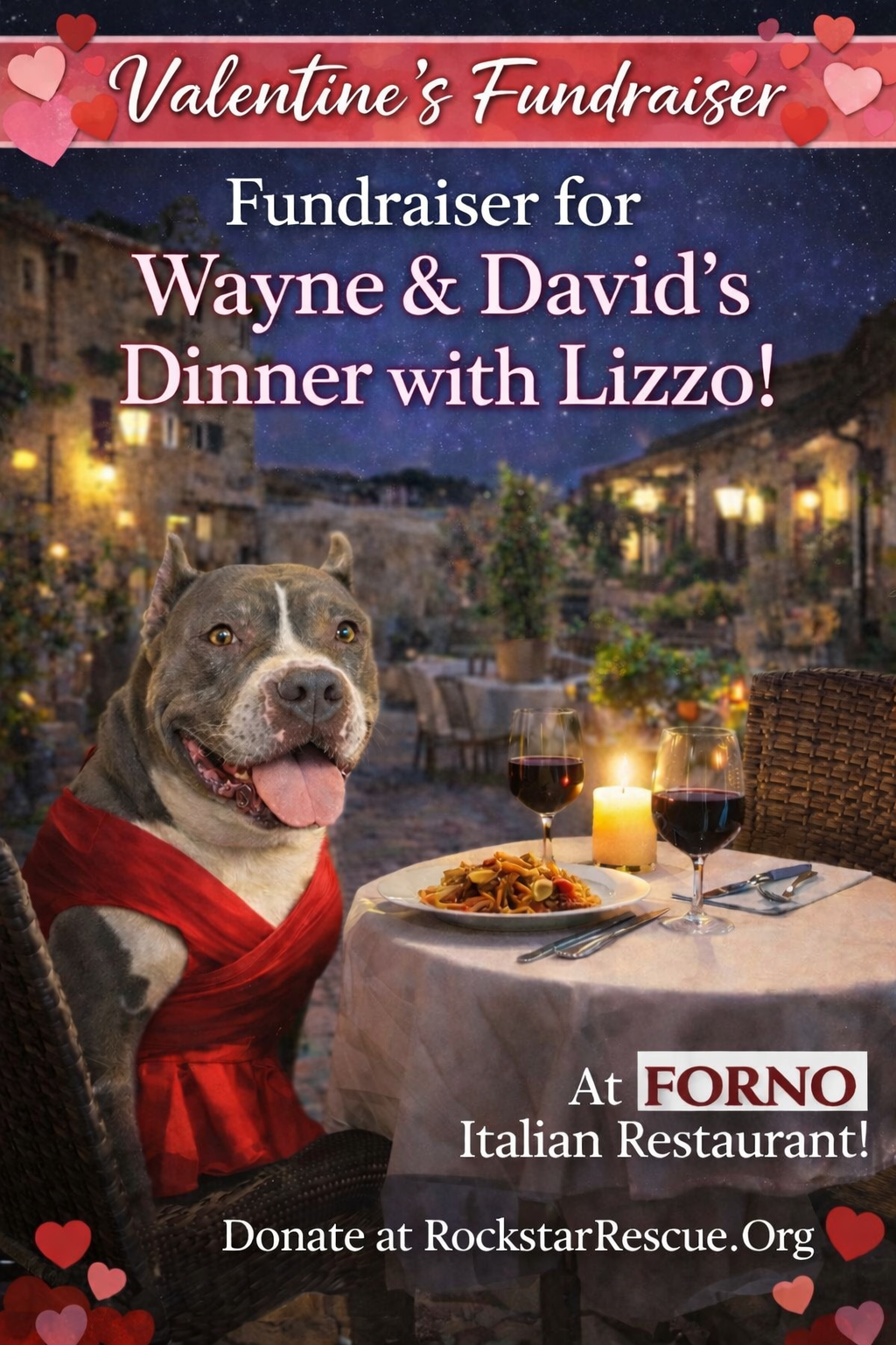 Help Raise Funds for Wayne & David's Dinner with Lizzo image