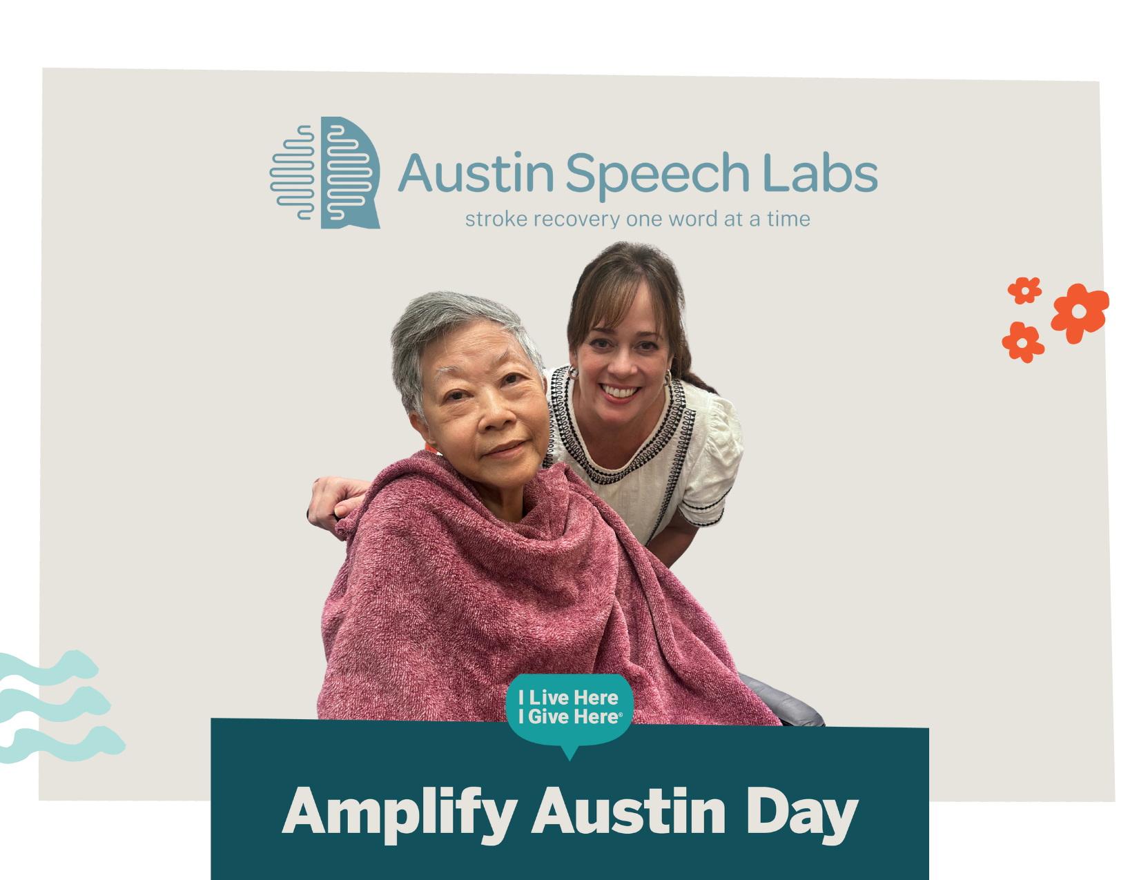 Help us Amplify $35 so we Can Keep Supporting the Recovery of Stroke Survivors.  image