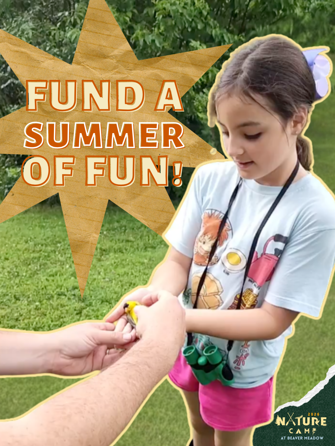 Donate to our Summer Nature Camp! image
