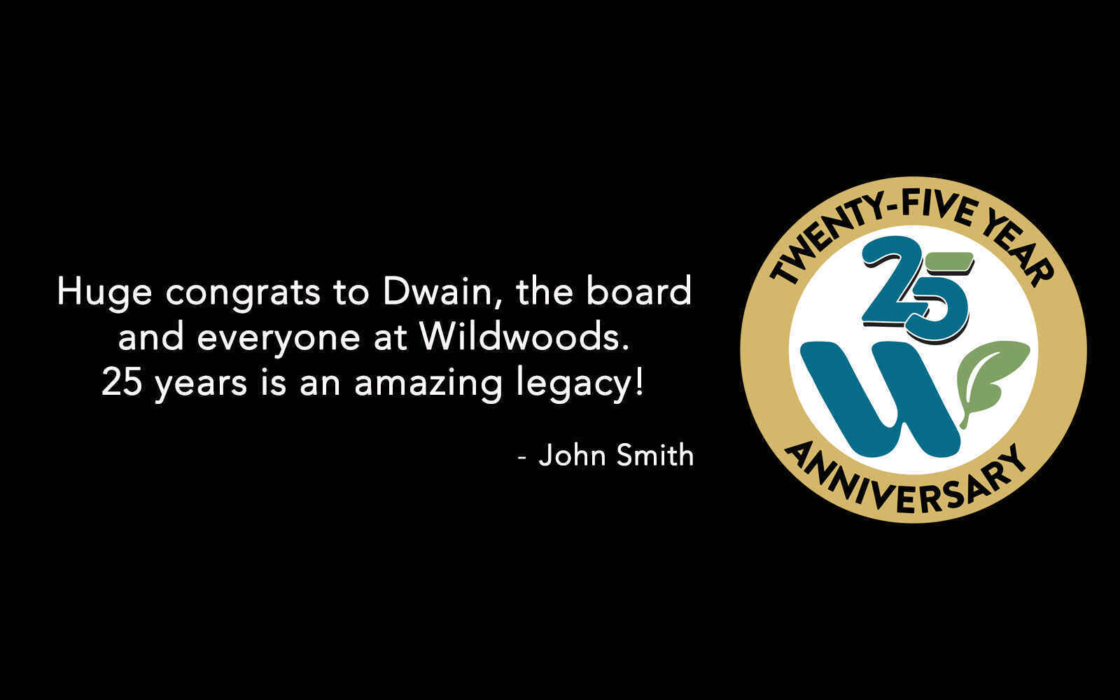 25th Anniversary Message Board image