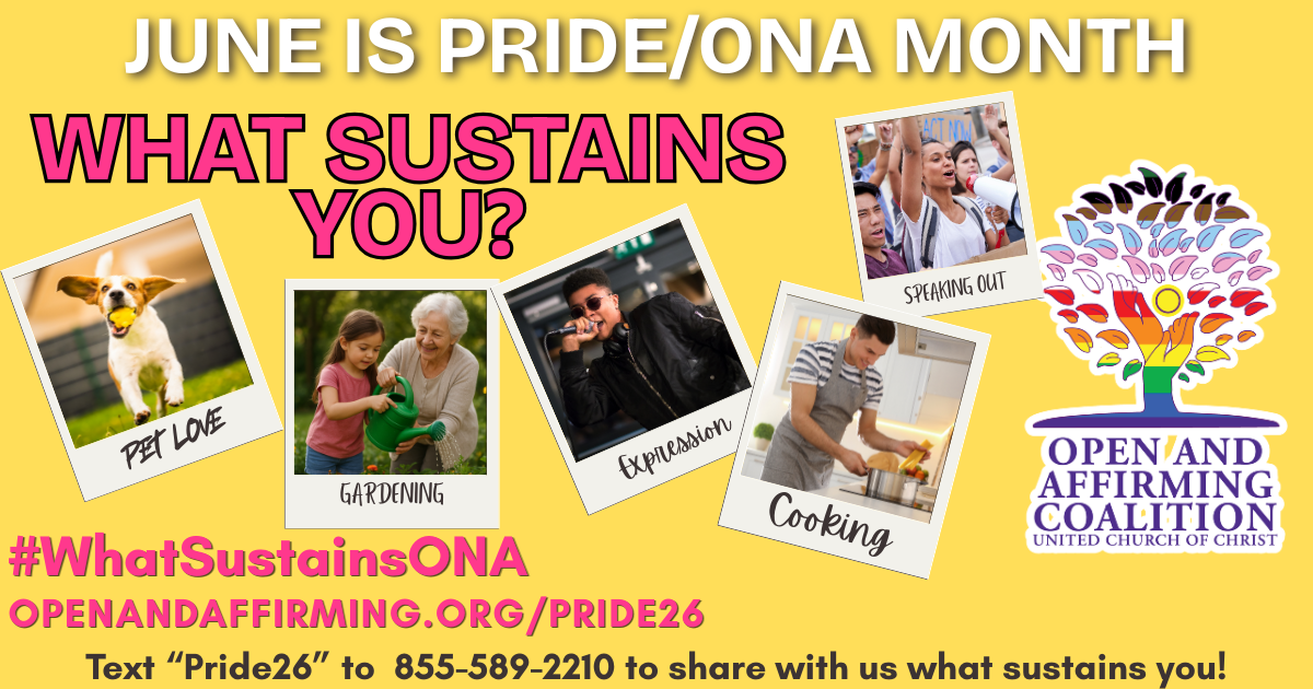 What Sustains You Pride Campaign image