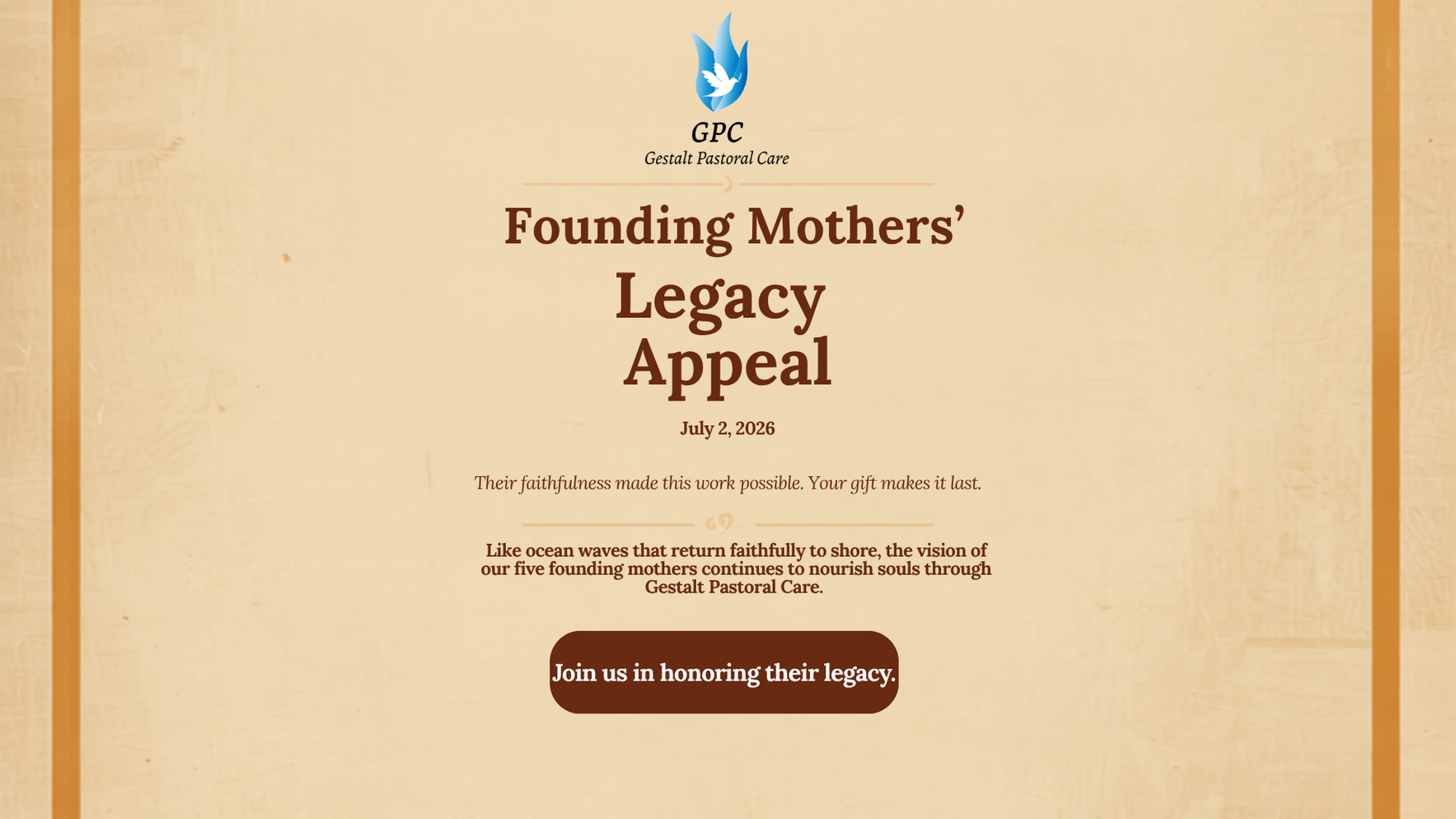 Founding Mothers' Legacy Appeal image