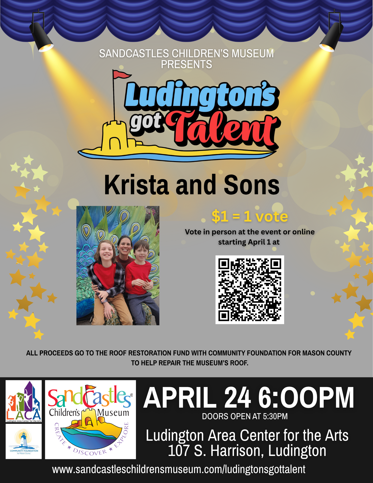 Vote for Krista and Sons! image