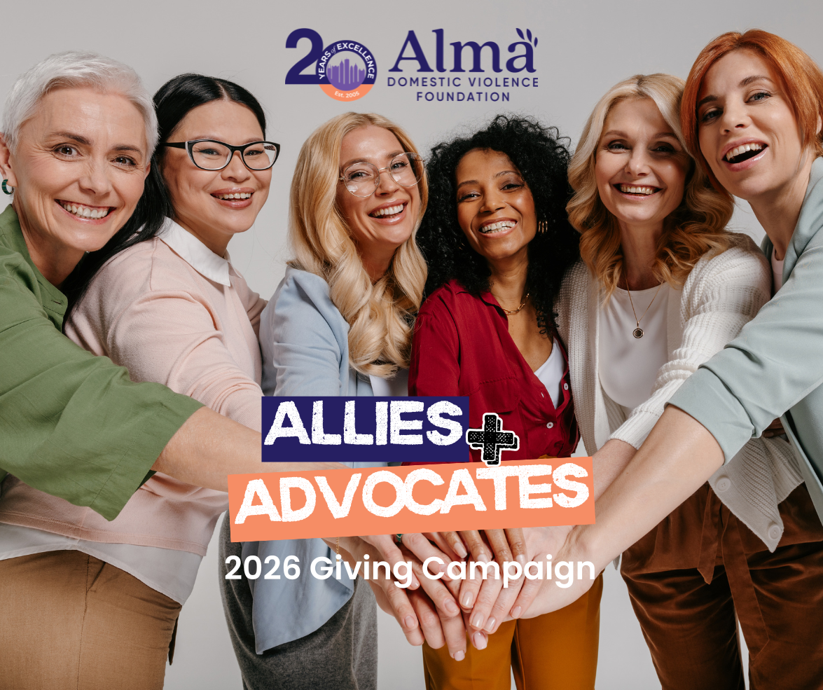 Donate now to provide safety and healing to survivors of domestic violence. image