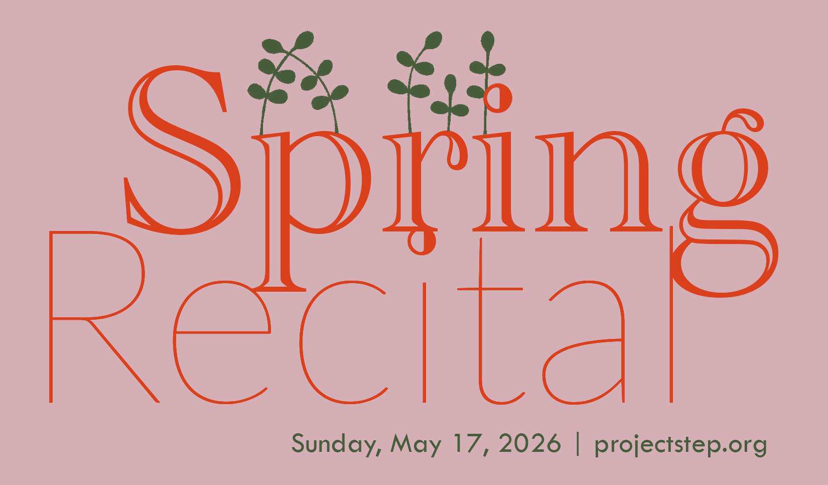 Business and Family Ads - 2026 SPRING RECITAL image