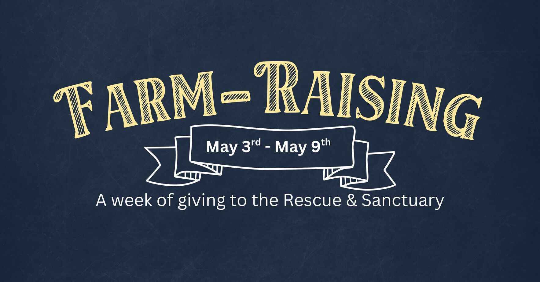A week of giving for the Sanctuary Animals! image