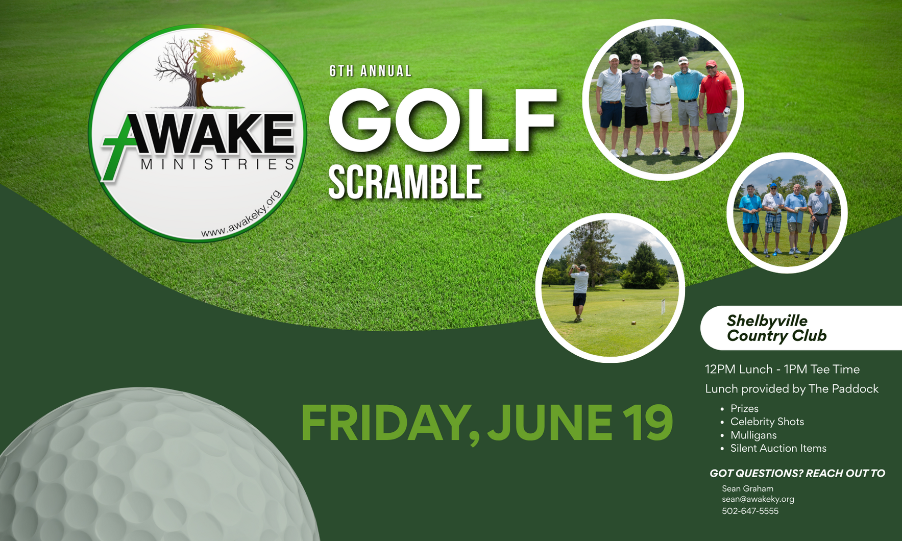 Awake Ministries' 6th Annual Golf Scramble  image