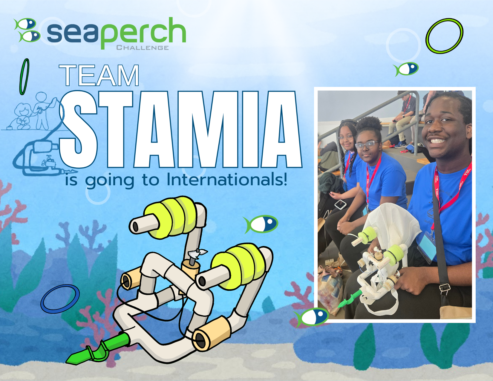 Get Our Kids to the International Seaperch Competition! image