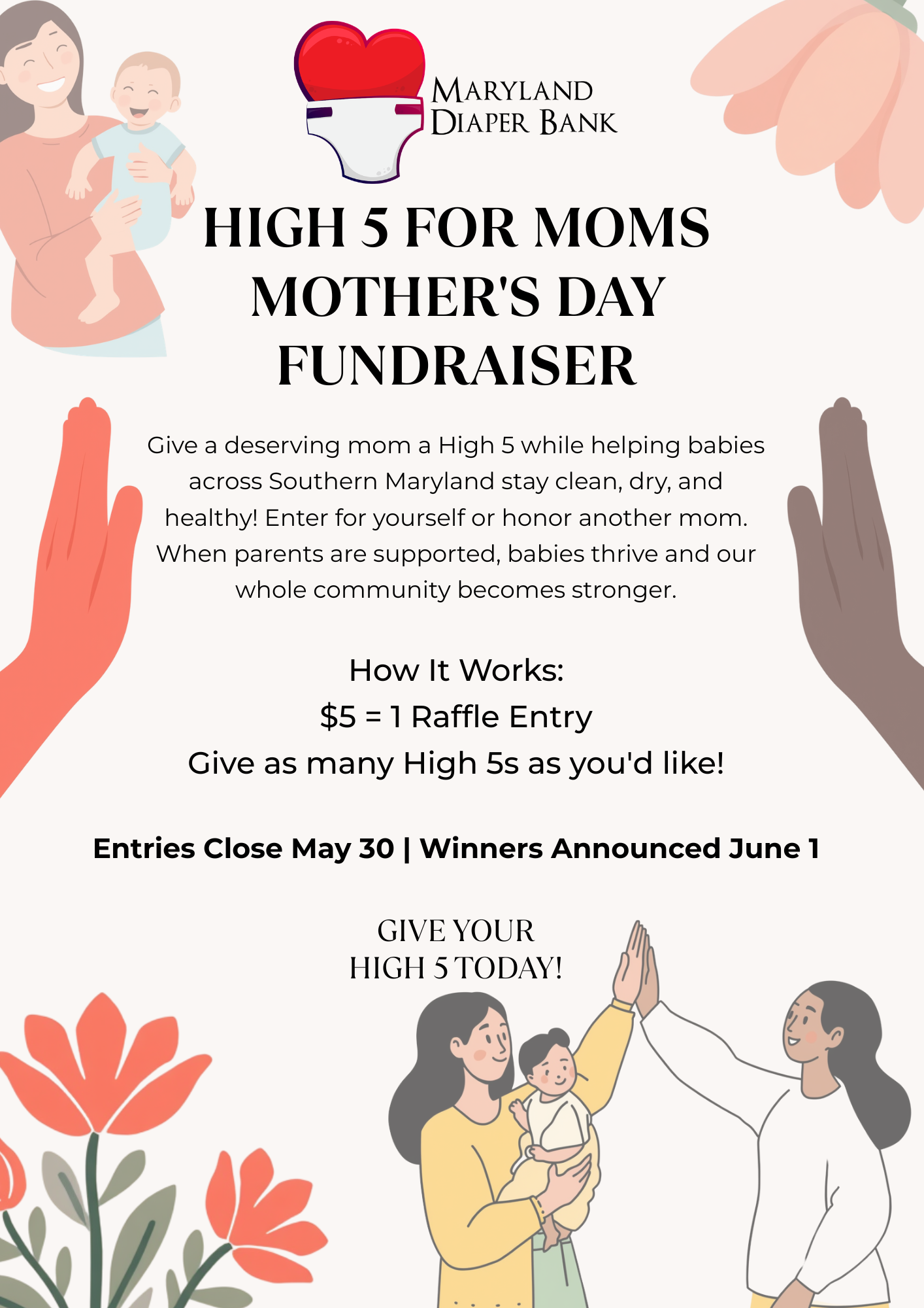High 5 for Moms! image