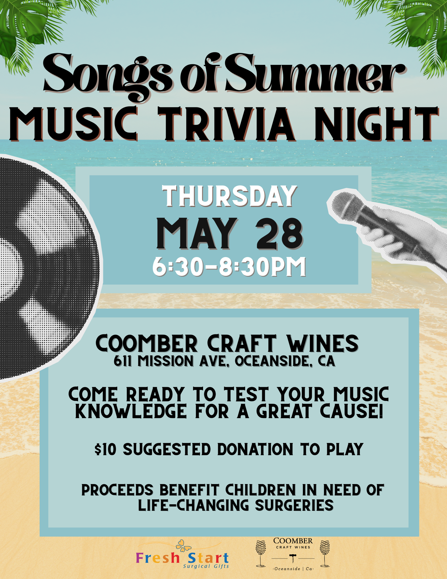 Songs of Summer Music Trivia Night image