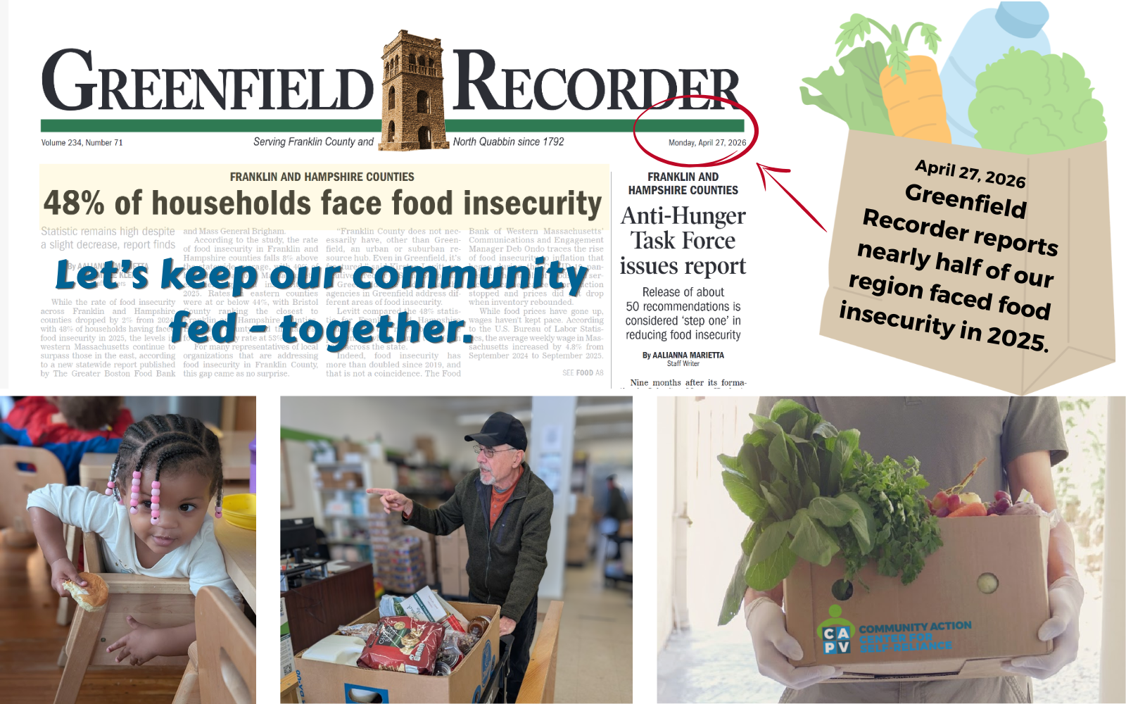 Keep Our Neighbors Fed - No Matter What image