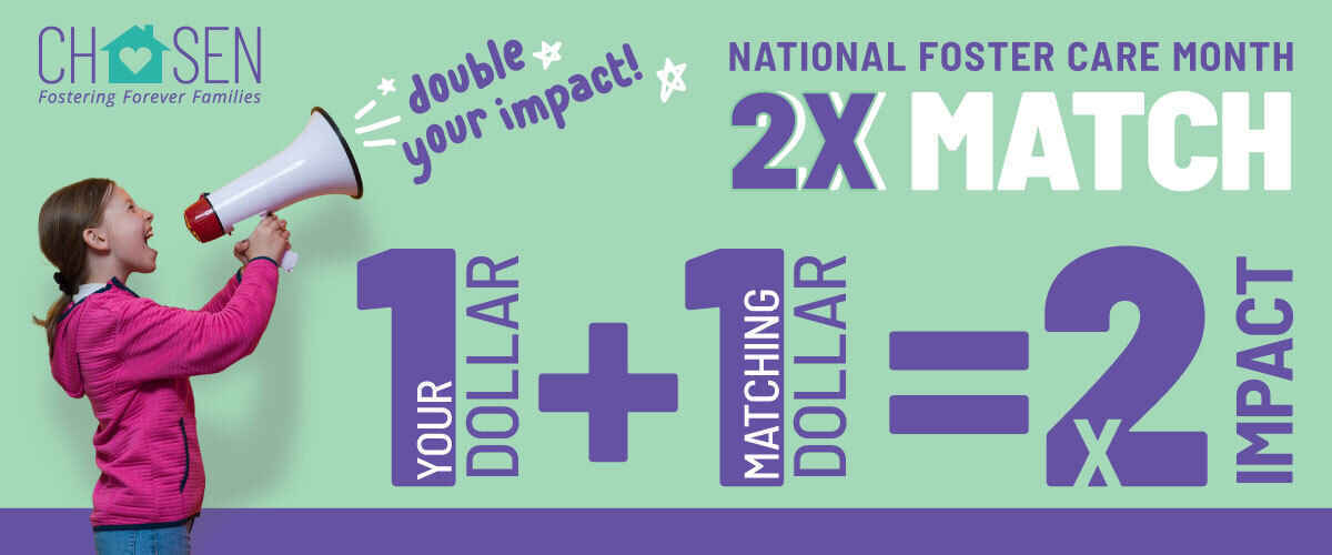 Give Hope. Double the Impact This May. image
