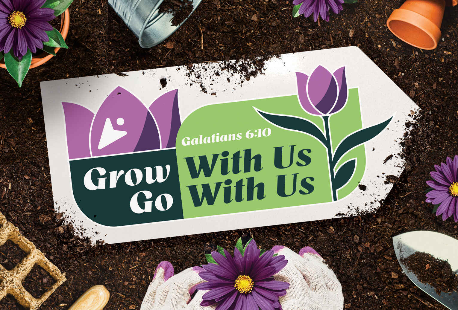 Grow With Us ● Go With Us image
