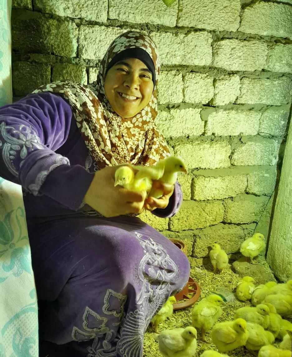 Help a mother in Egypt start a microfarm to provide for her family. image