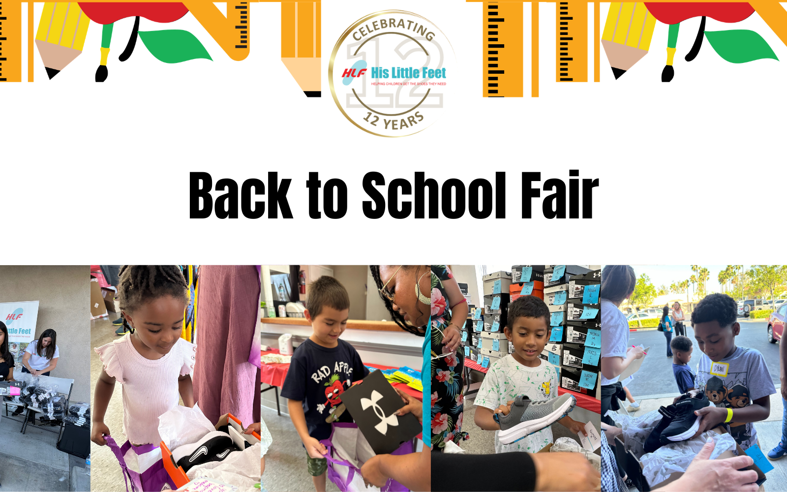 Contribute to Our 12th Annual Back to School Fair! image