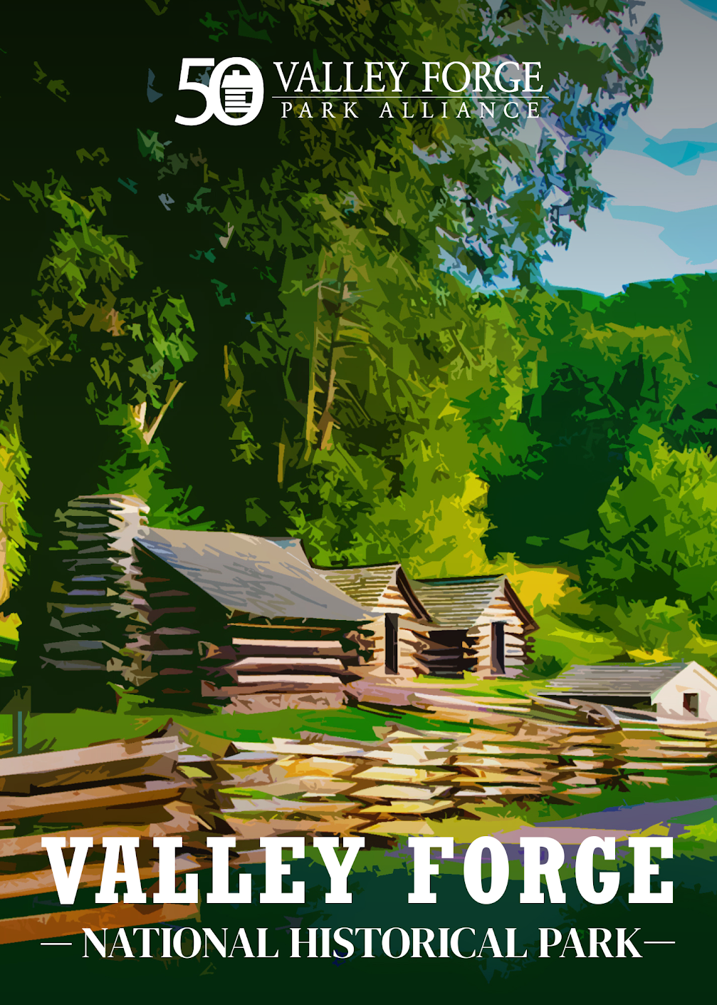 Make a celebratory gift in support of Valley Forge Park Alliance's 50th Anniversary, Valley Forge's 50th anniversary as a national park and America's 250th image