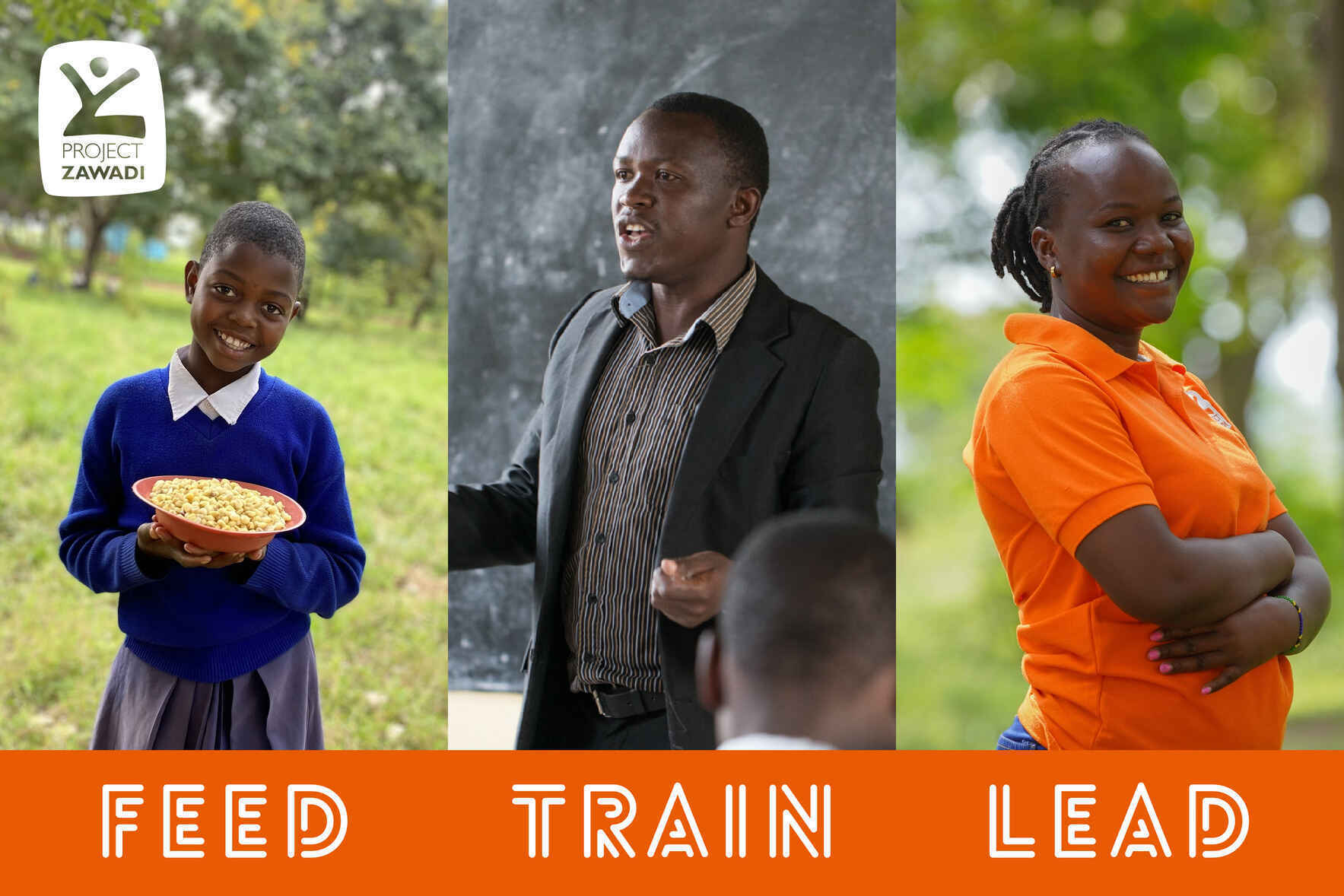 FEED. TRAIN. LEAD. image
