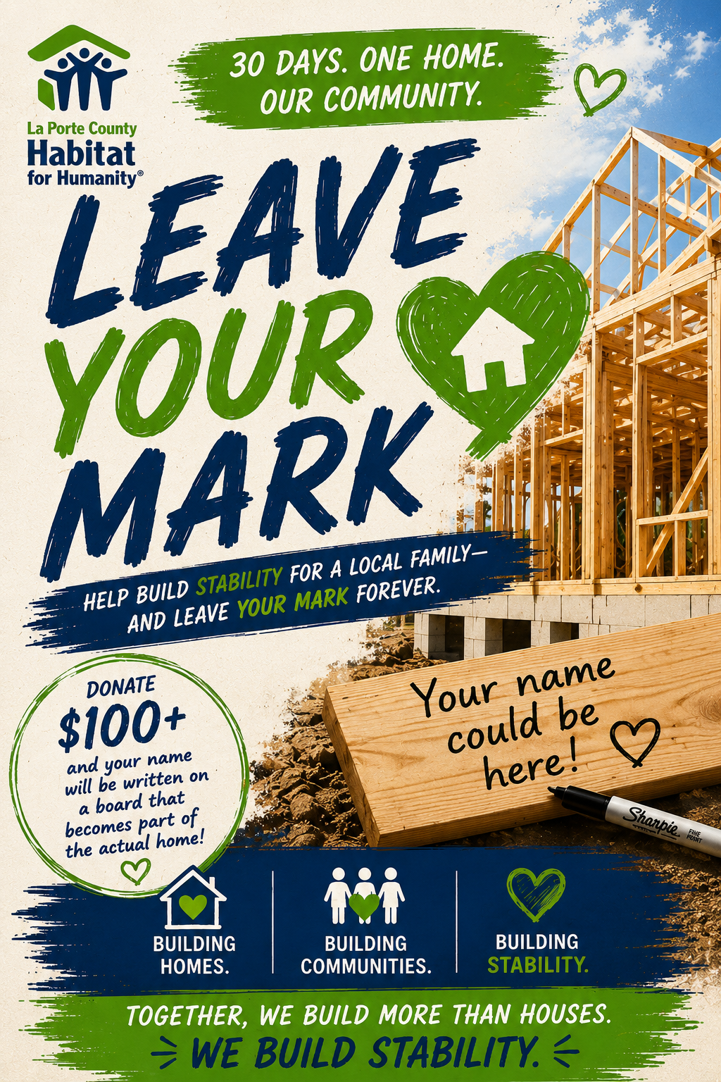 LEAVE YOUR MARK image