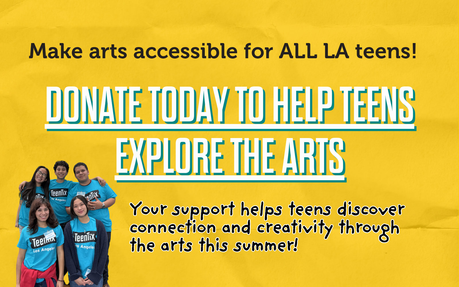 Give Teens the Freedom to Explore the Arts This Summer image