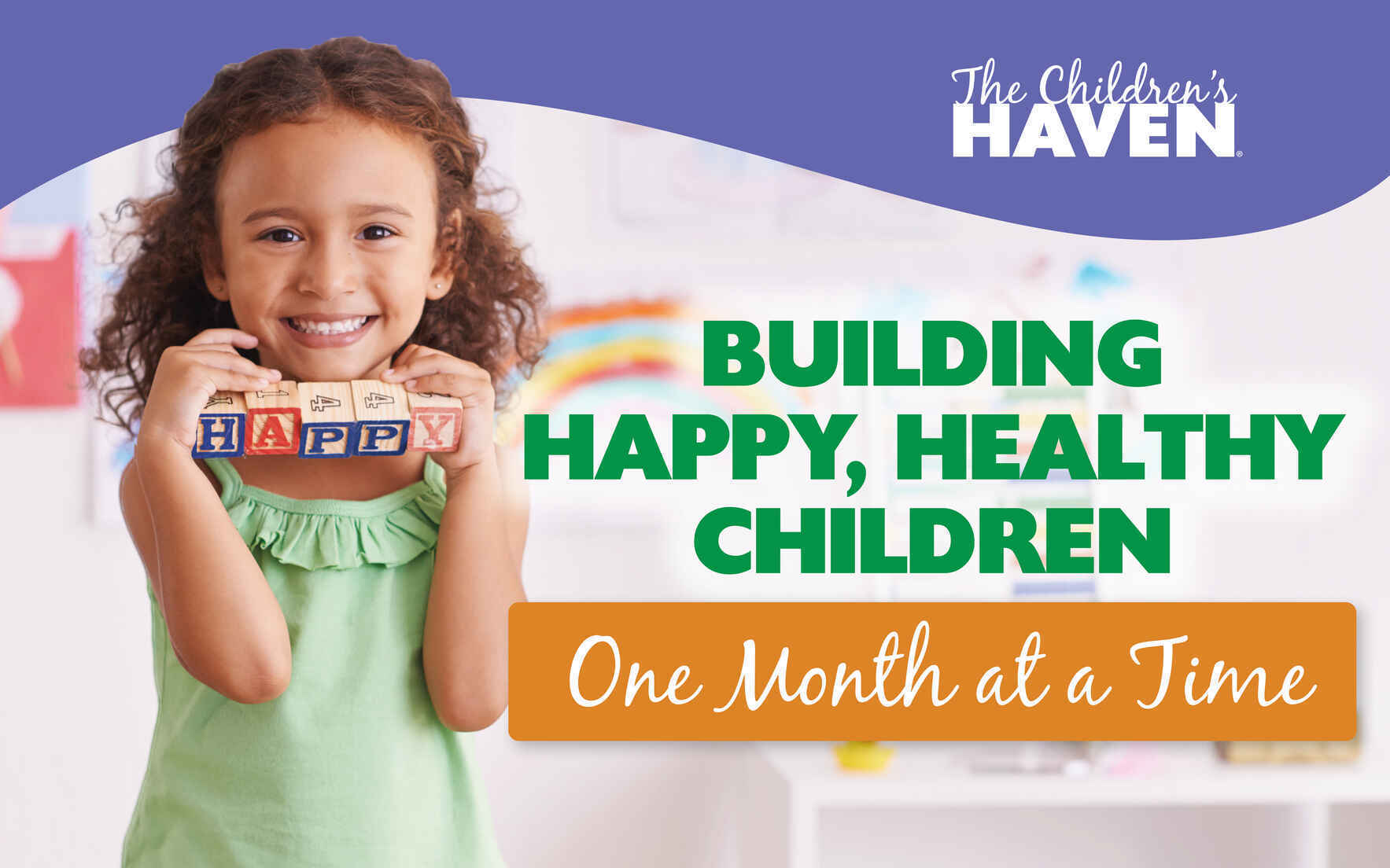 Building Happy, Healthy Children - One Month at a Time image