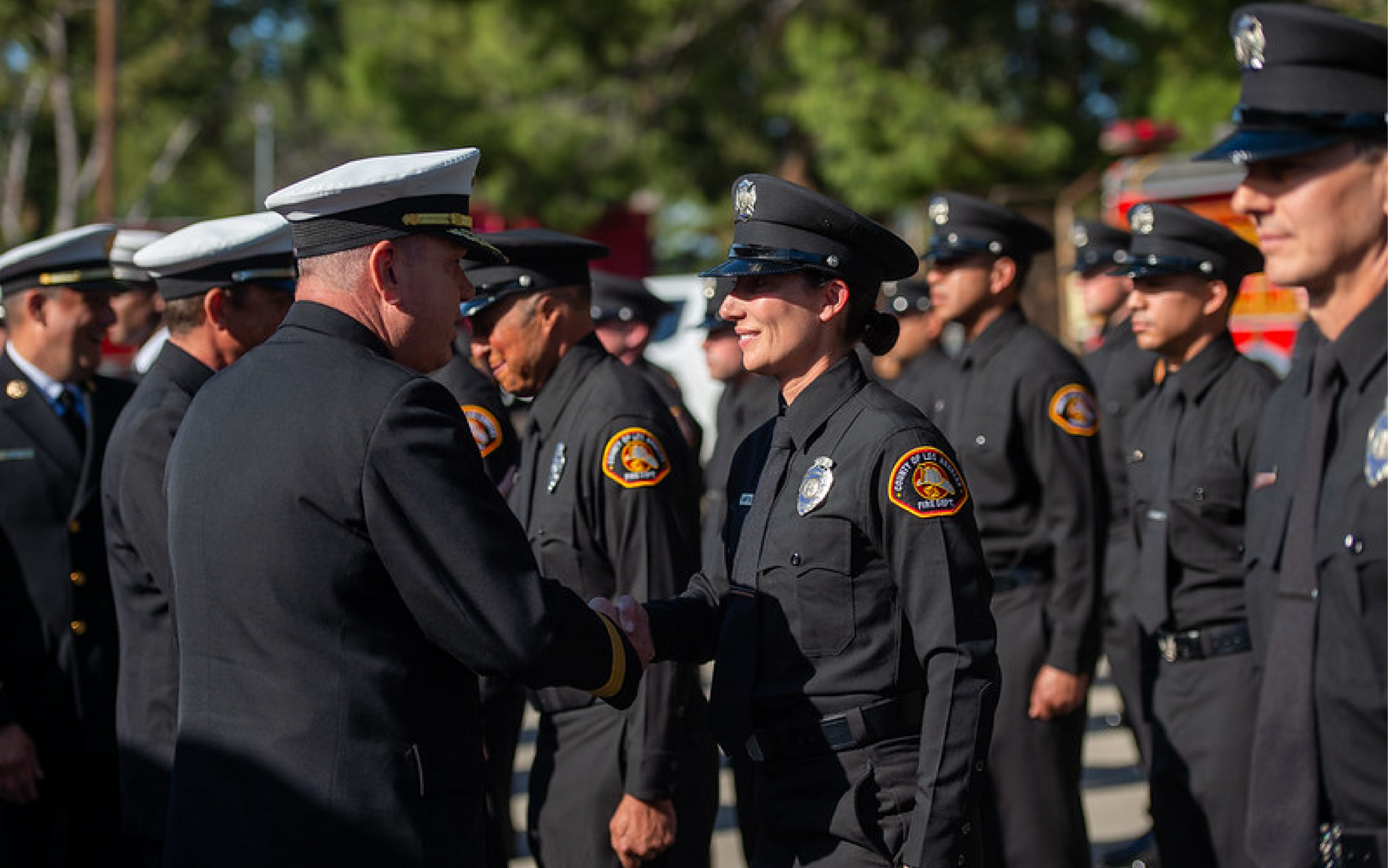 100% of your gift directly supports firefighters and first responders  who protect more than 4 million people throughout L.A. County. image
