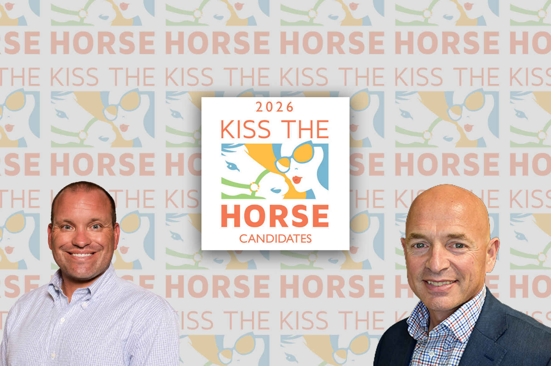 Help Matt and Owen Kiss the Horse! image