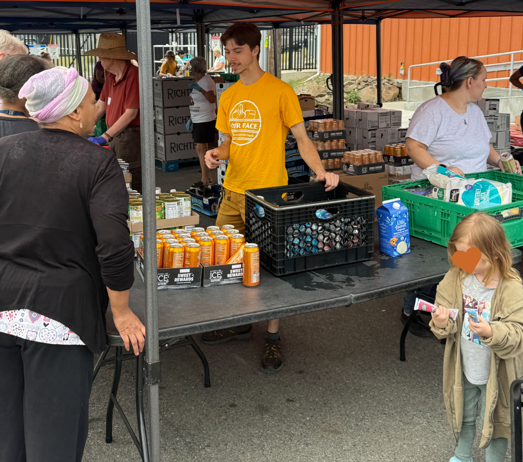 Donate now to keep our neighbors fed, clean, and cared for! image