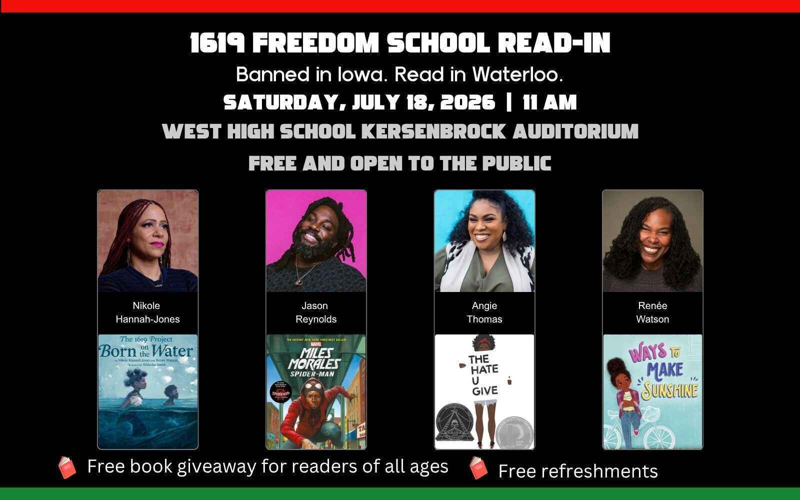 Support The Read-In and help secure our $5,000 Match! image