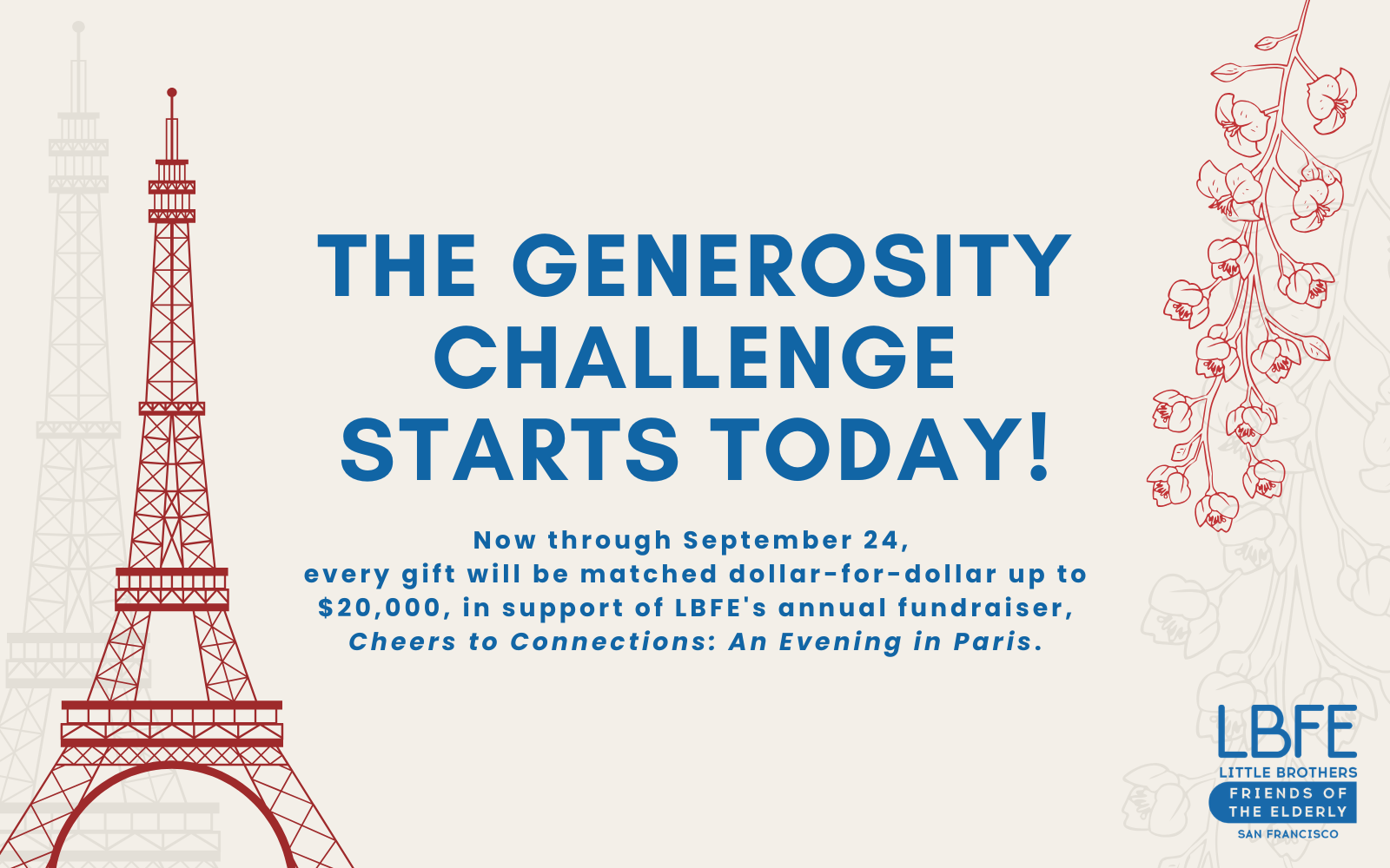 2026 Generosity Challenge!!! Double the Connection. Double the Impact image