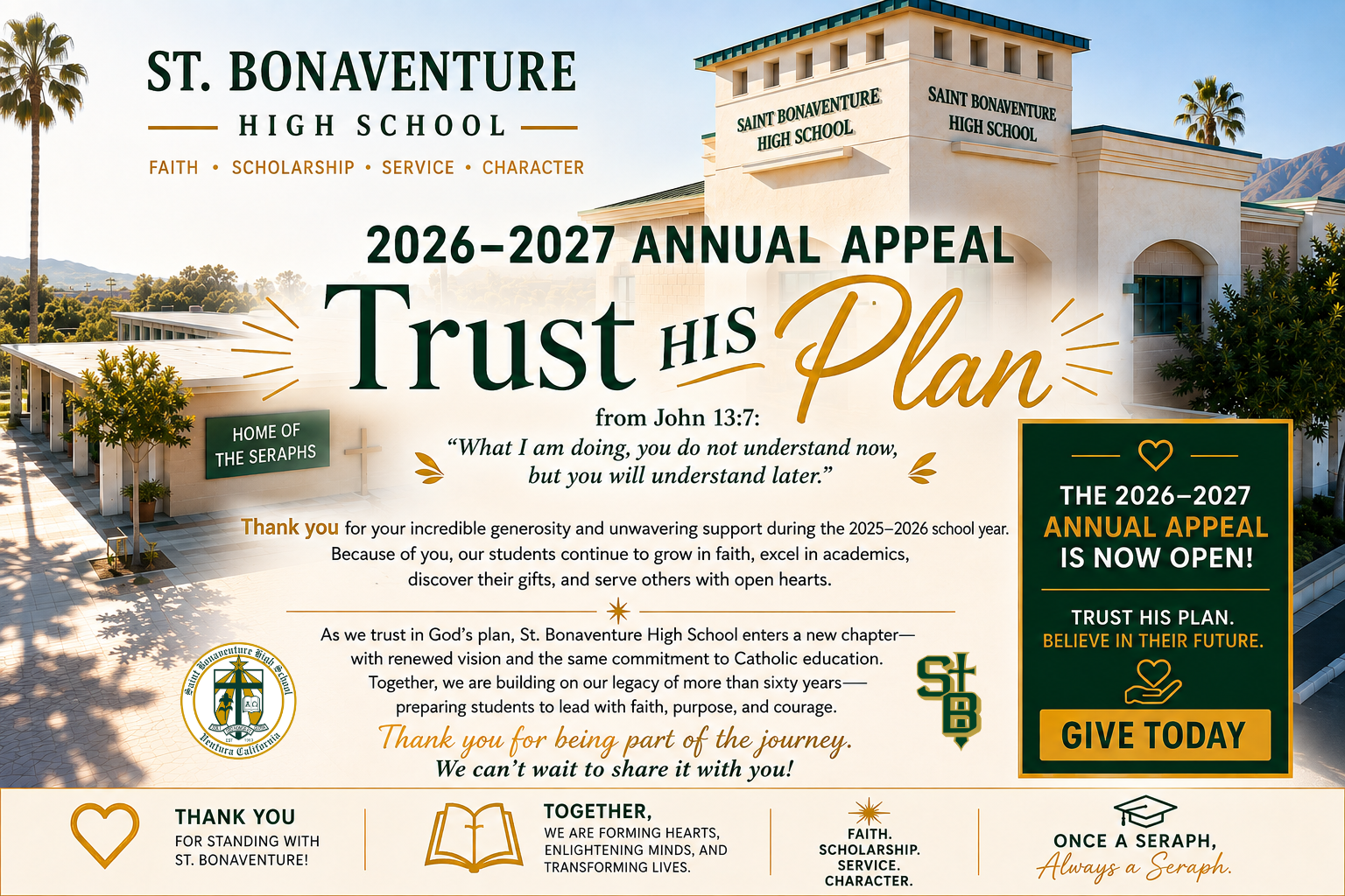 Annual Appeal 2026 - 2027 image