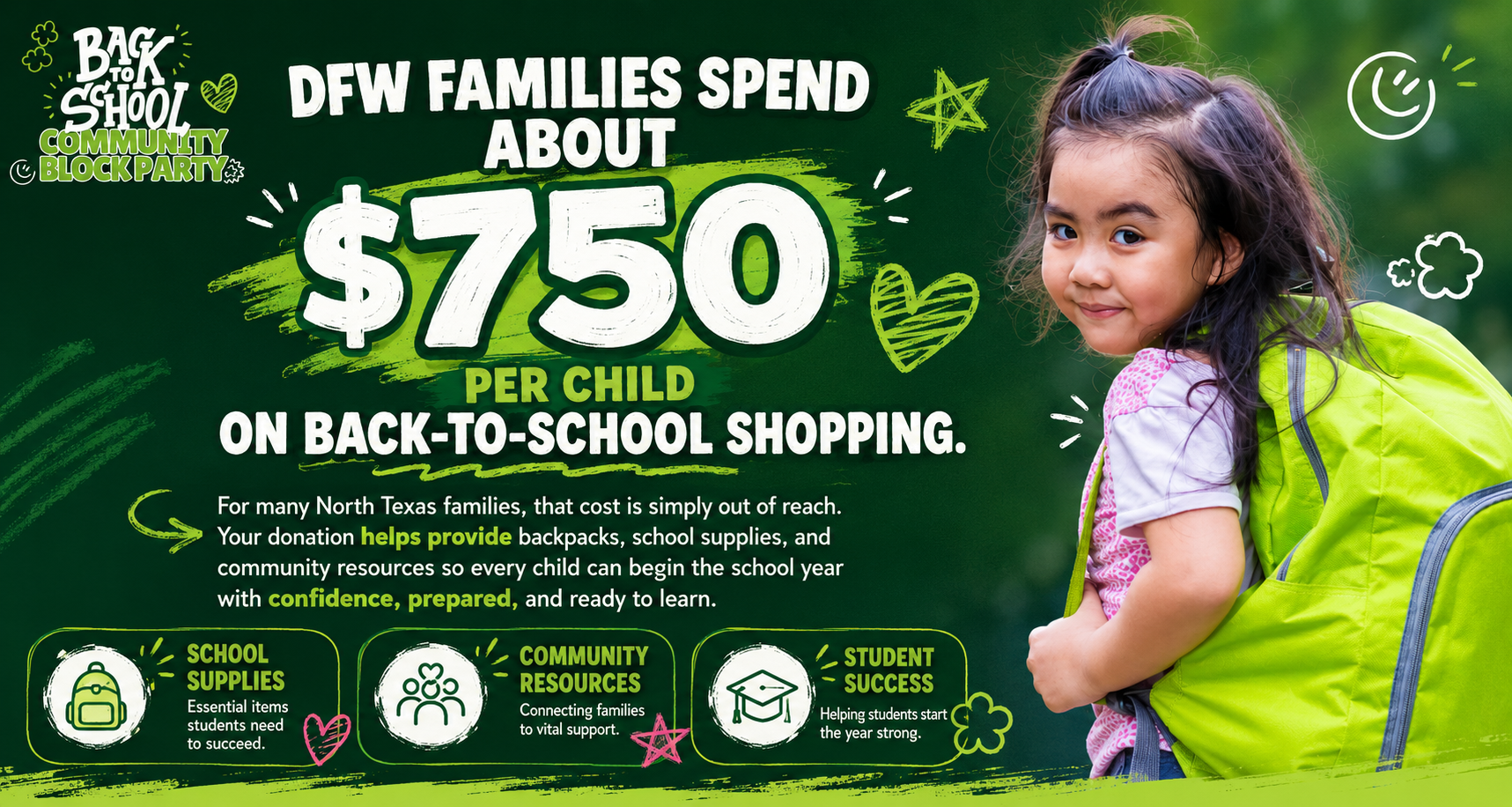 Help a Child Start the School Year Ready to Succeed image