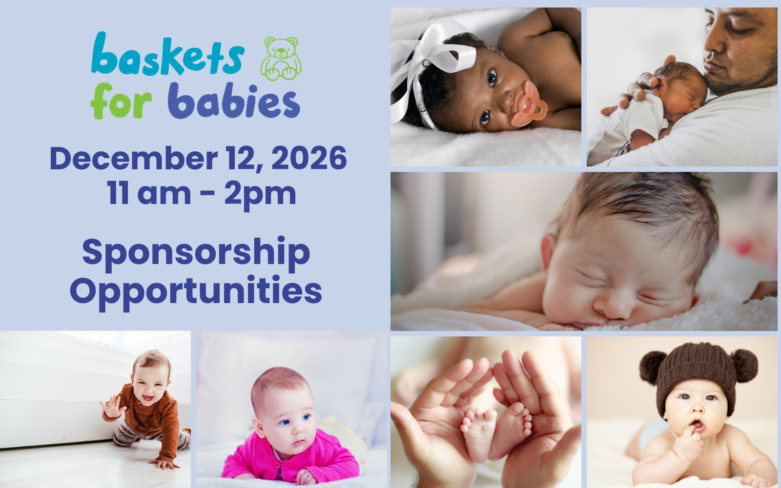 Sponsor Baskets for Babies,  A Family Volunteer Event image