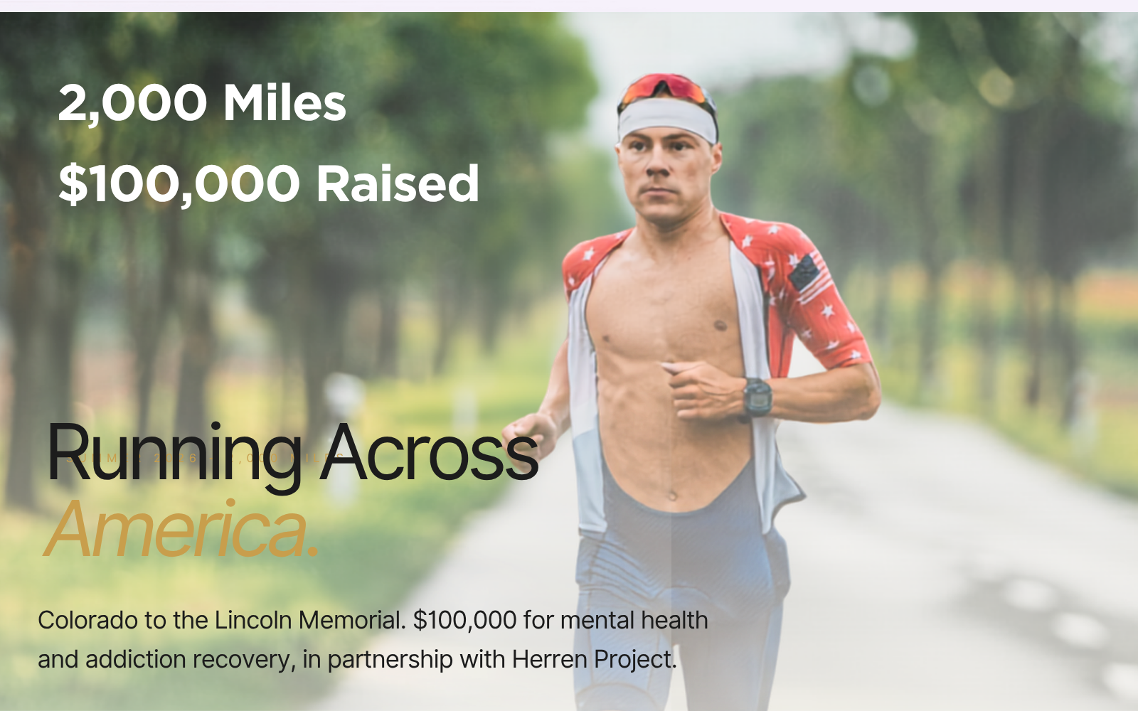 Running Home Across America  image