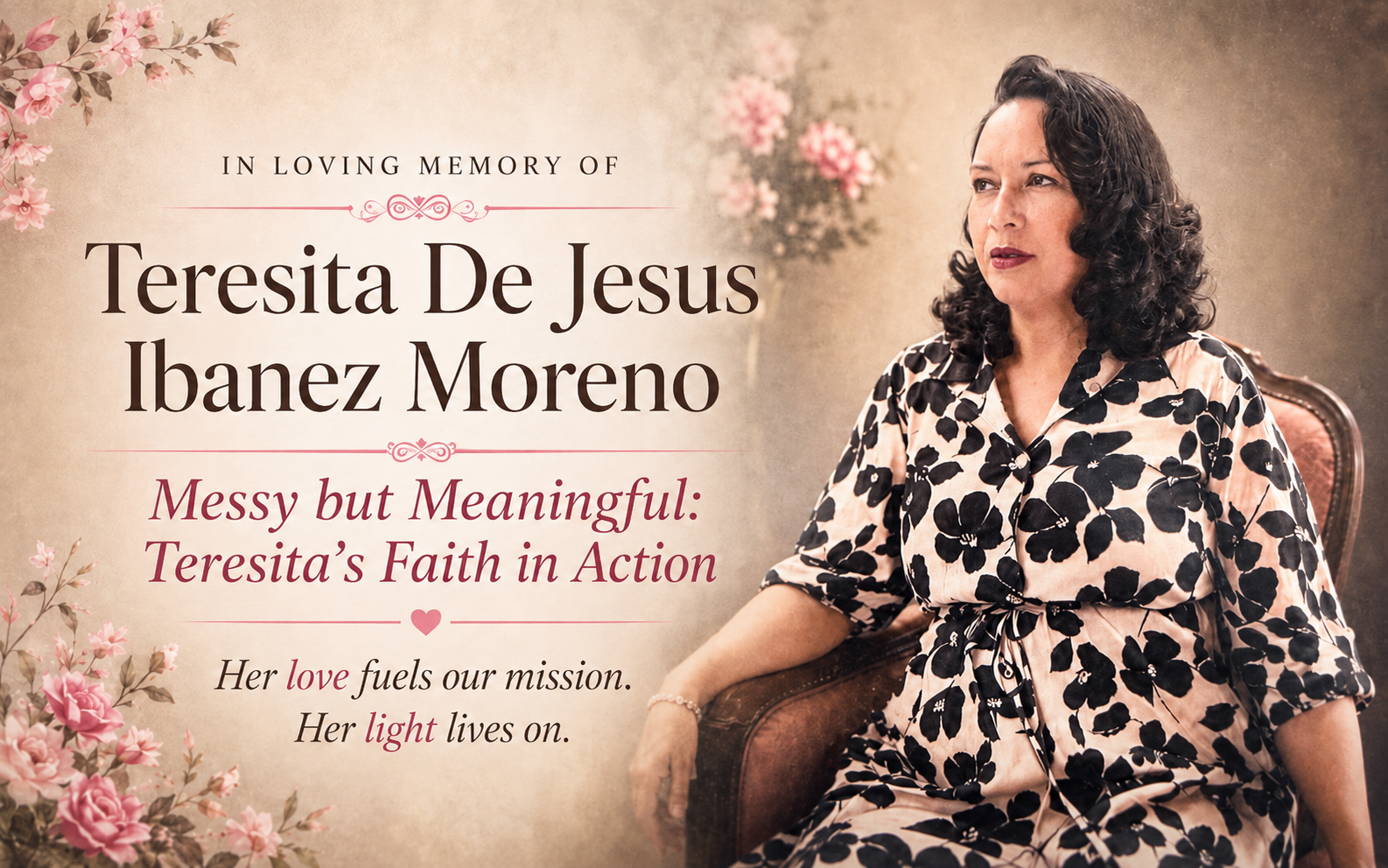 Mic’d & Messy is partnering with the Pretty In Pink Foundation as part of Messy but Meaningful: The Teresita Faith Through Action Project.  image