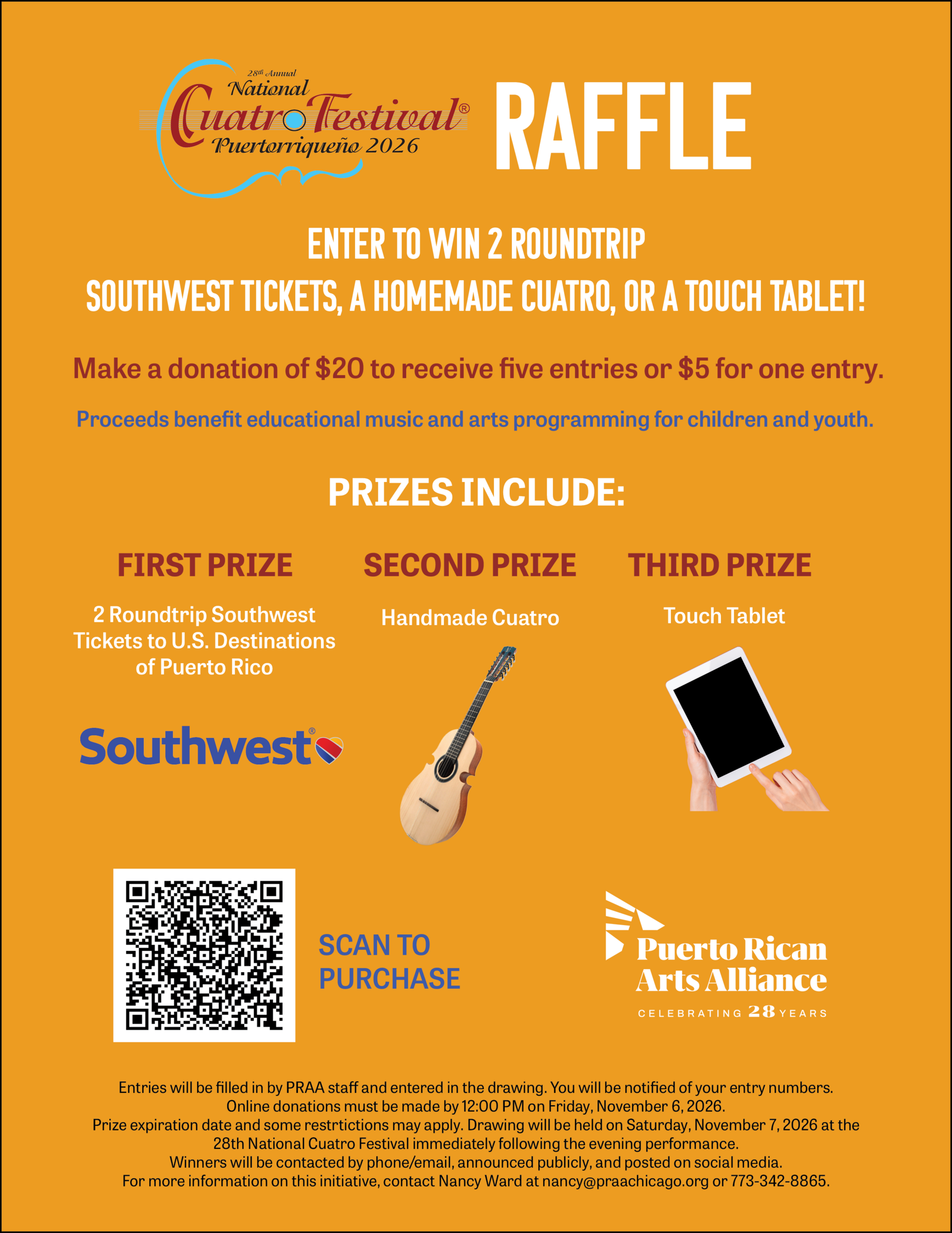 Support Youth Arts & Enter to Win! image