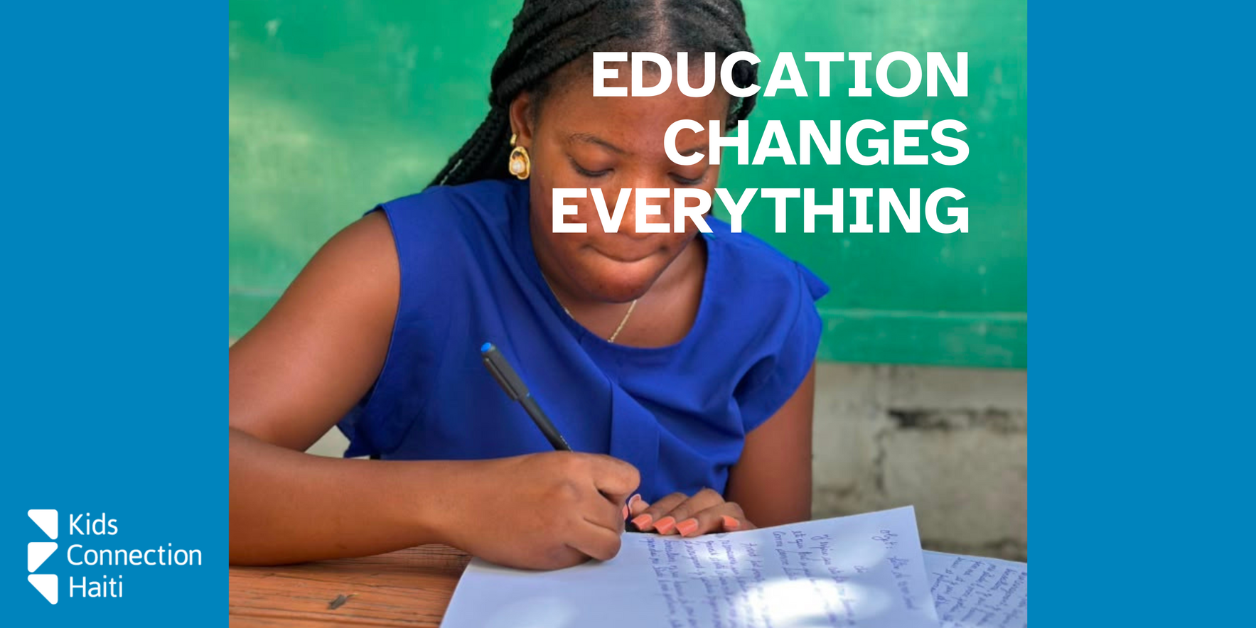 Give a young Haitian the tools to change their future - and the future of their country image
